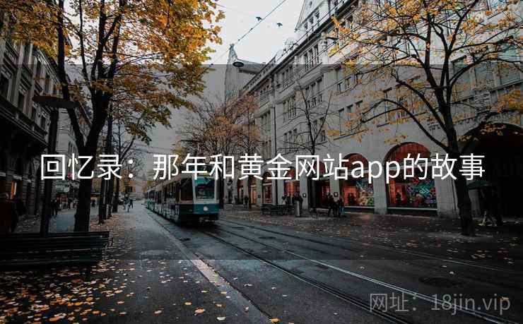 回忆录：那年和黄金网站app的故事  第2张