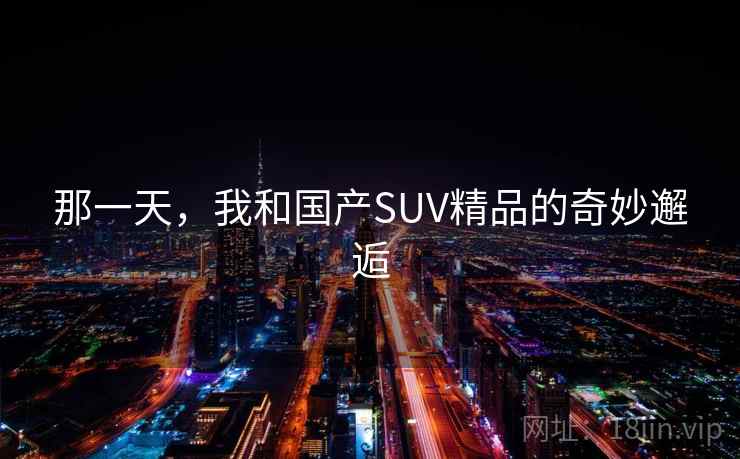 那一天，我和国产SUV精品的奇妙邂逅  第2张